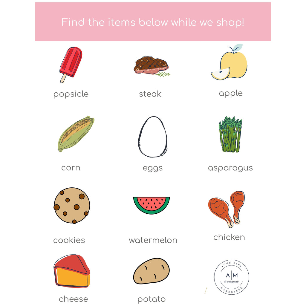 Grocery Scavenger Hunt