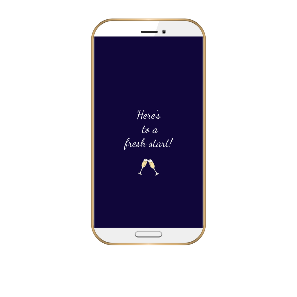 January Phone Wallpaper