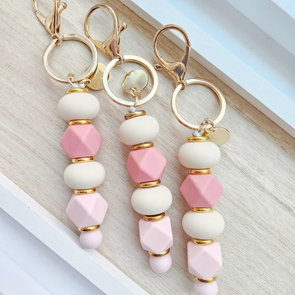 Blush & Bashful Silicone Keychain