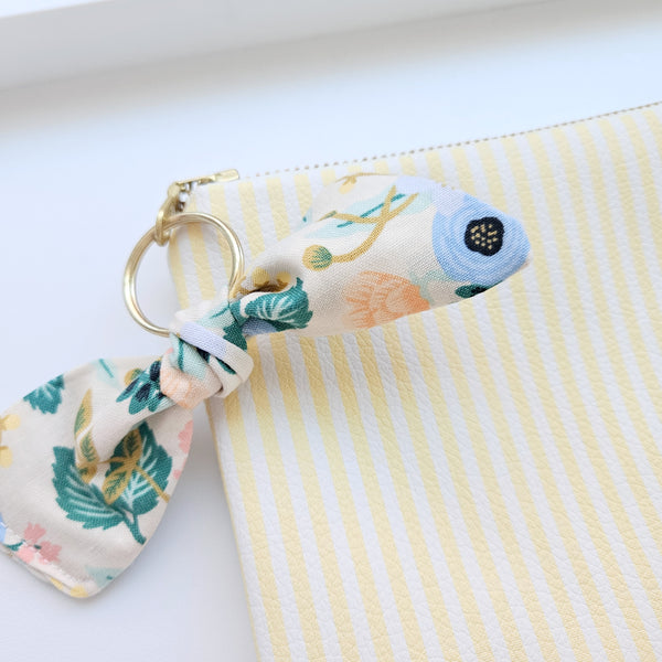 Lemonade Leatherette Zipper Pouch