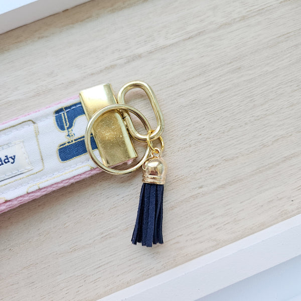 Golden Stitch Keyfob