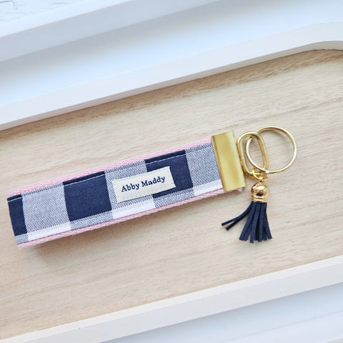 Preppy Picnic Keyfob