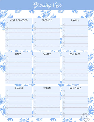 Grocery List