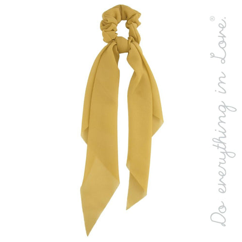 Pony Scarf in Mustard