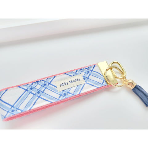 Blue Bamboo Keyfob